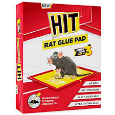 HIT Rat/Mouse Glue Pad - No Smell, Non-Poisonous, Jumbo Size